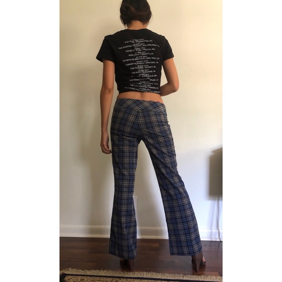 Vintage Plaid Pants - Picture 2 of 3